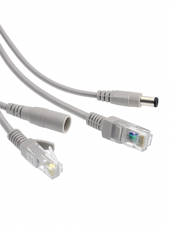 Удлинитель питание + Ethernet для IP видеокамеры 5м Орбита OT-VNW08